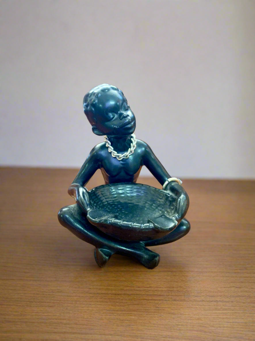 African Boy Ashtray